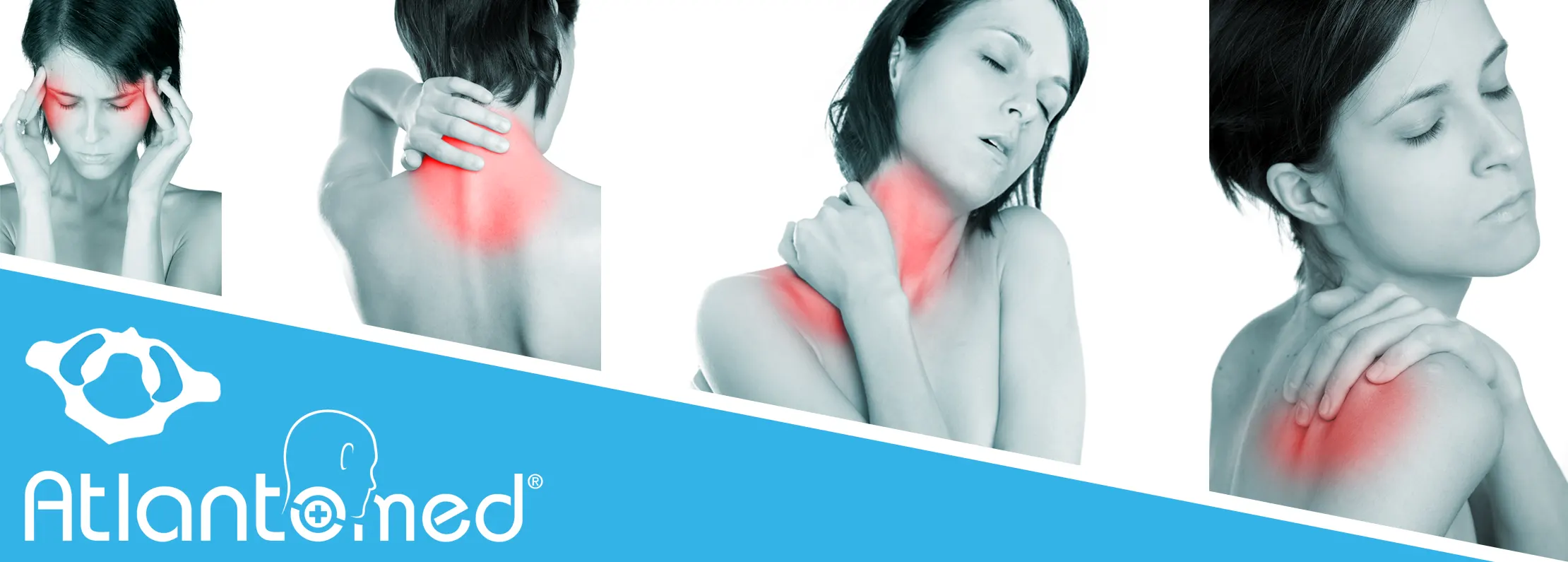 Pain caused by Atlas misalignment: neck pain, headaches, shoulder pain, back pain