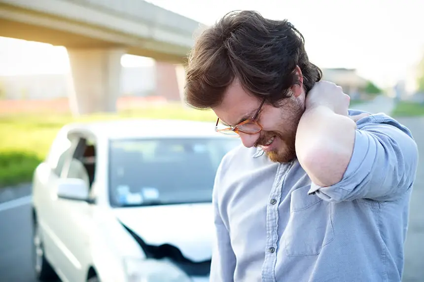 Whiplash from a car accident and misaligned Atlas